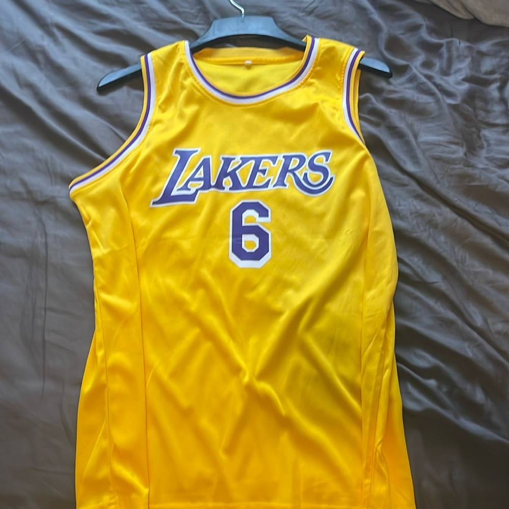 LEBRON JAMES LAKER JERSEY
